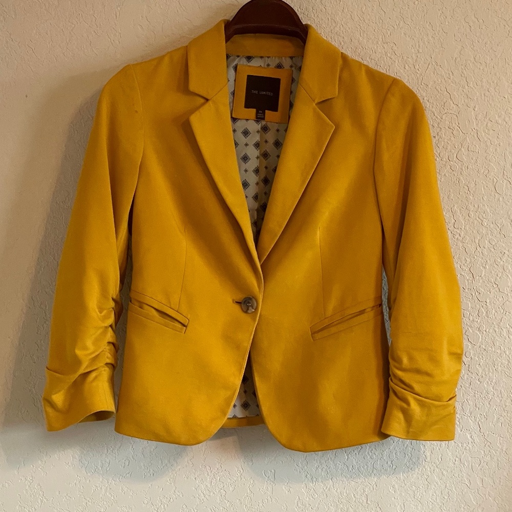 Mustard Blazer